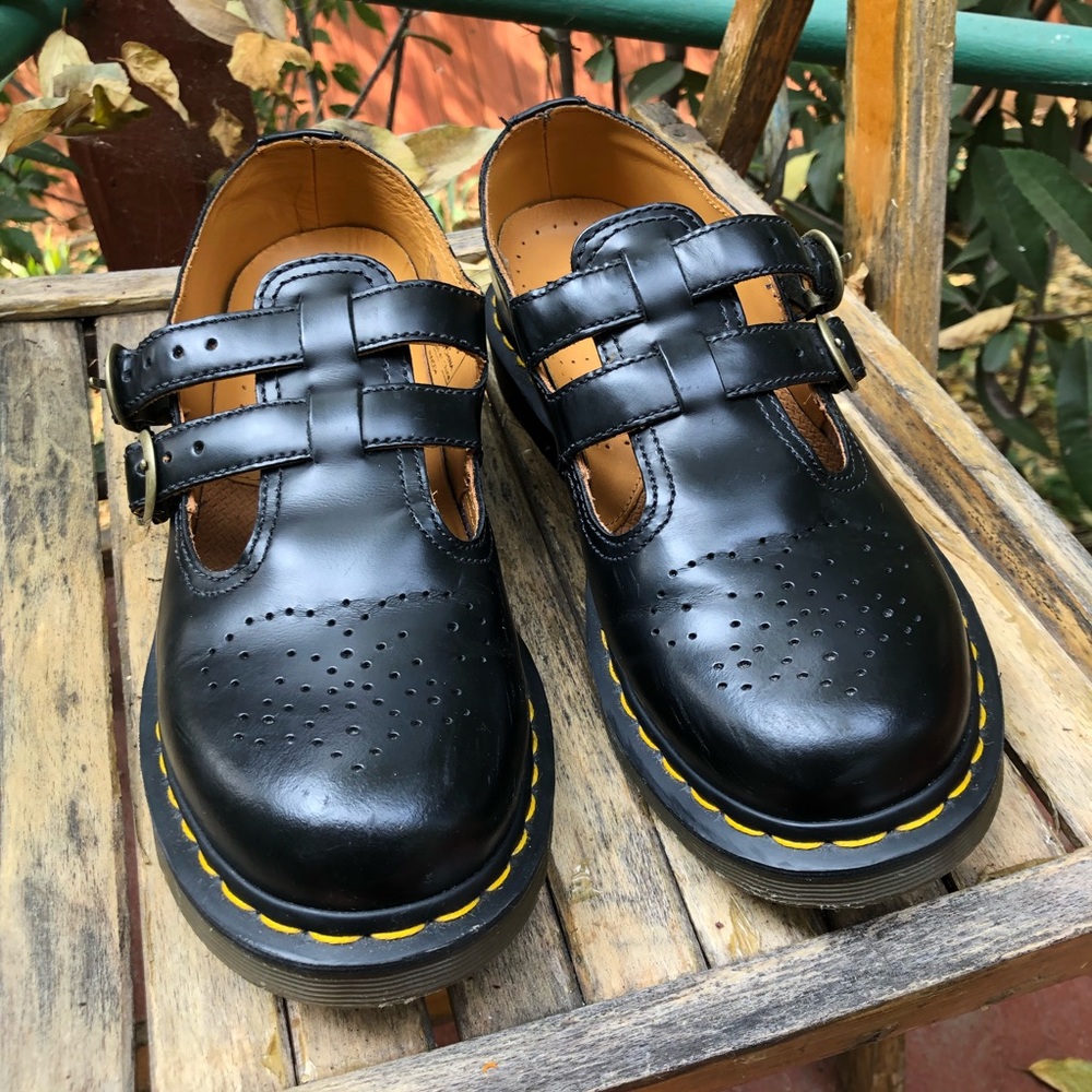 Dr. Martens 8065 Smooth Leather Mary Jane Shoes